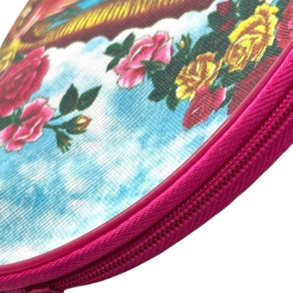 Virgen de Guadalupe Zipper Pouch, Cosmetic Bag - Picture 4 of 6